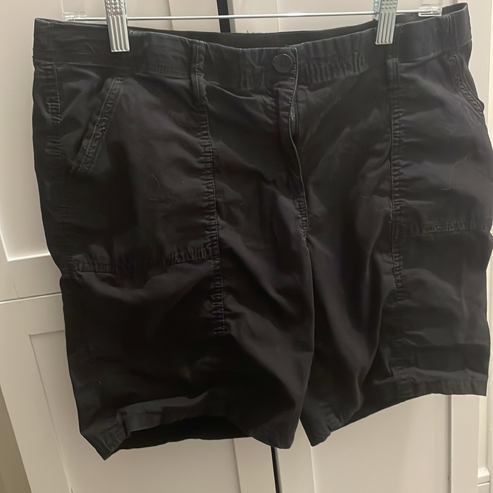 Chico's black shorts size 2P
